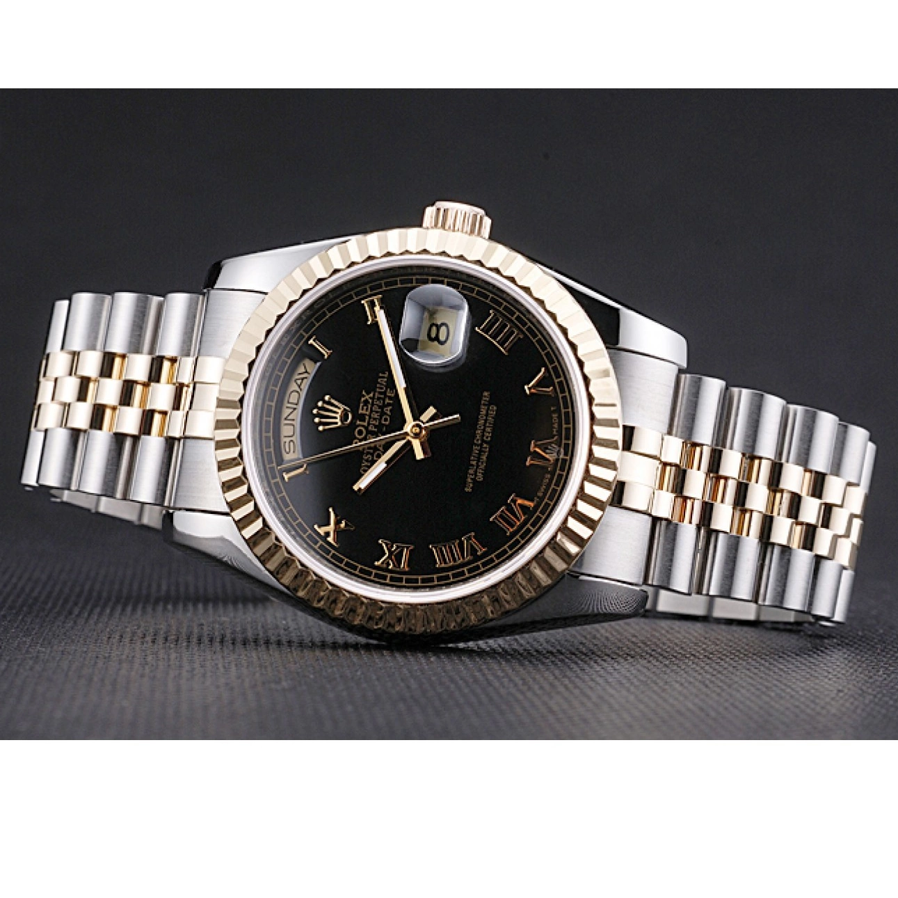 Aaa replica Mechanism-srl78 Day-Date Swiss Rolex 0708